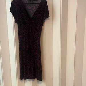 Apt. 9 Women's Dress in Deep Purple and Black